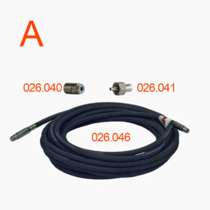 Set tubo ad alta pressione A 12 metri